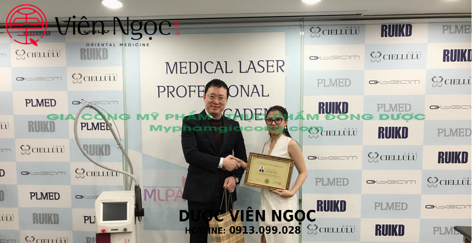 Dược Viên Ngọc được nhận chứng nhận dây chuyền sản xuất chuẩn Hàn Quốc