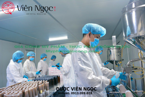Gia công mỹ phẩm tại Dương Viên Ngọc