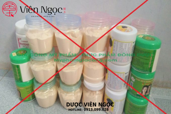 Kem trộn kém chất lượng