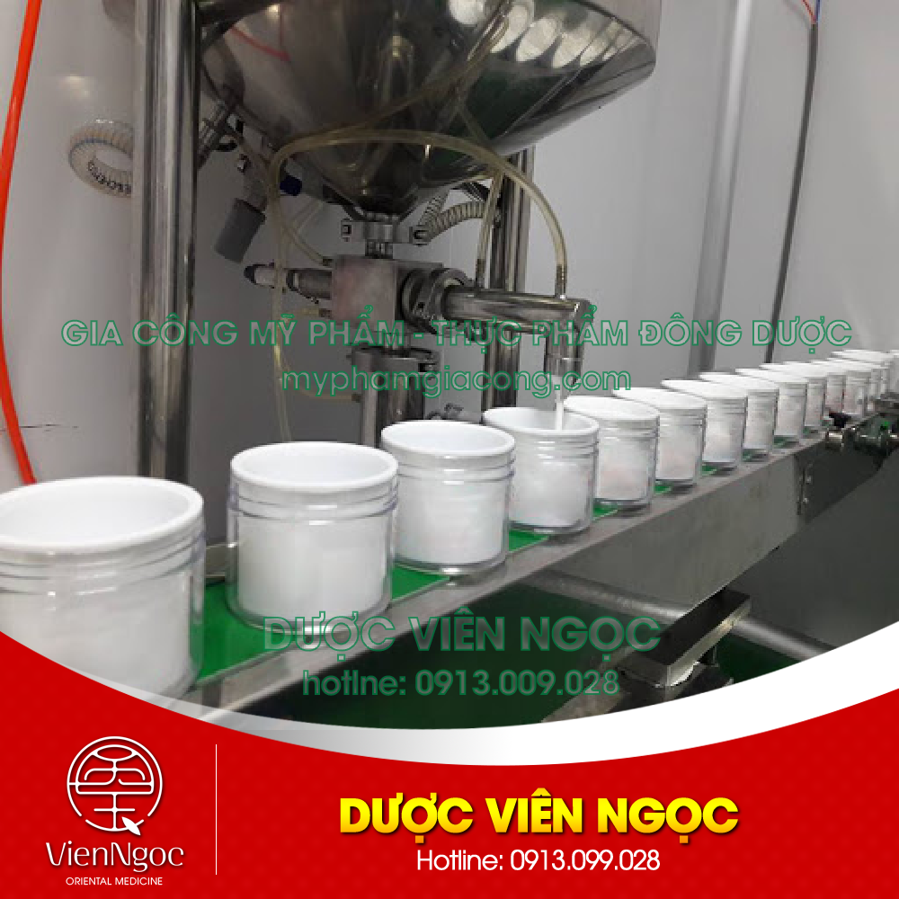 Quy trình gia công mỹ phẩm đạt tiêu chuẩn